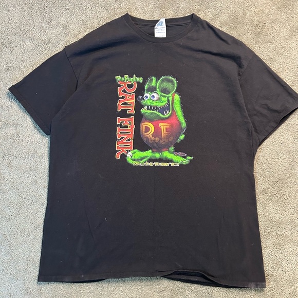 Vintage Other - Vintage Ed Roth Rat Fink Graphic T-Shirt Size XL Skate Y2K Rare Tee